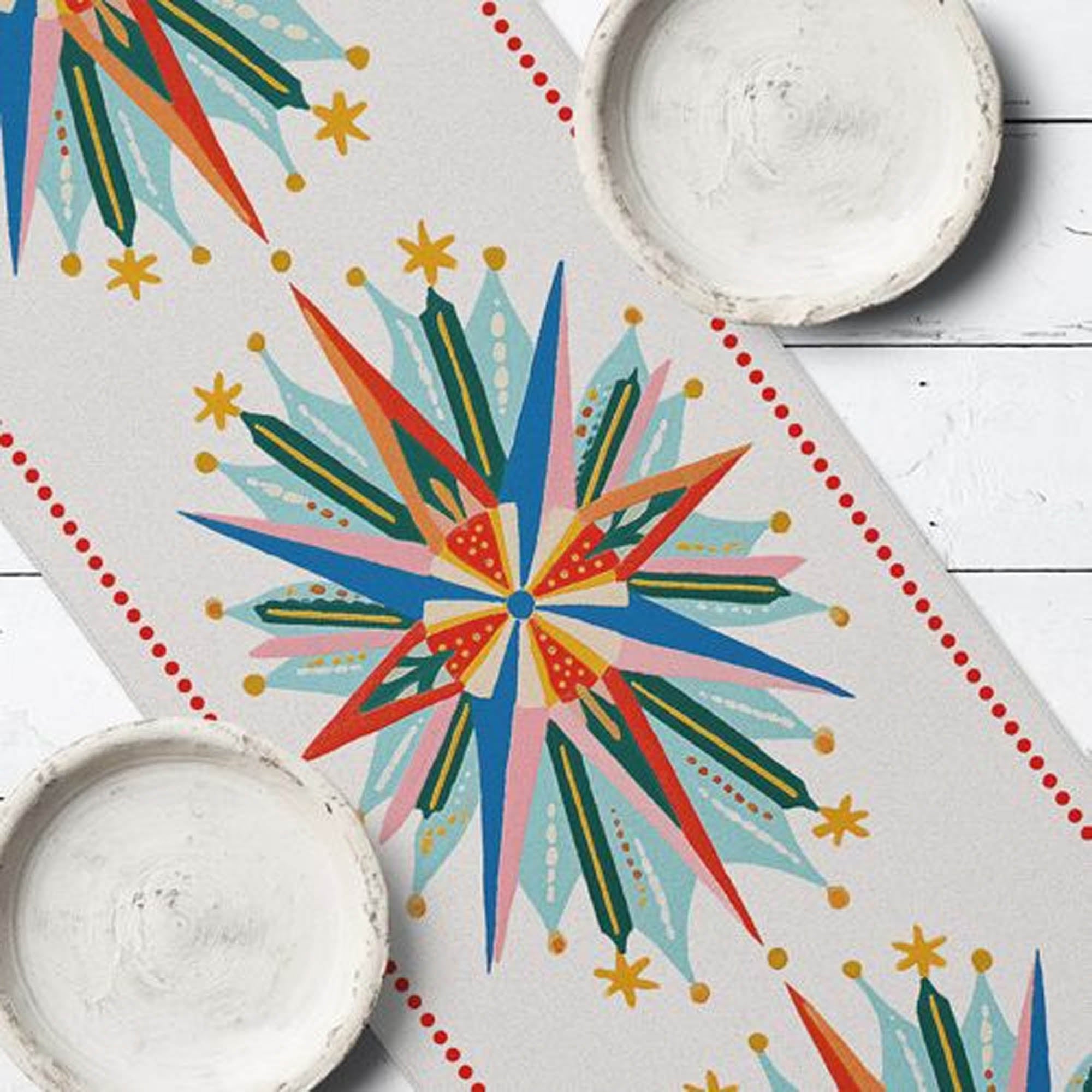 Доріжка на стіл КОЛЬОРОВІ ЗІРКИ