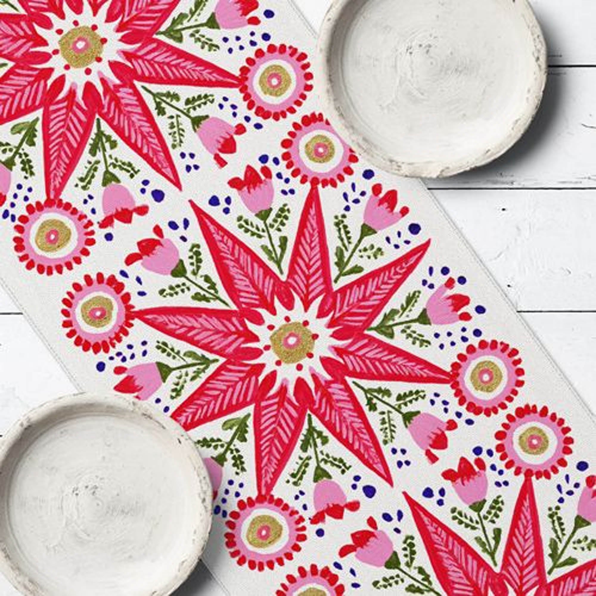 Дорожка на стол Рождественское настроение