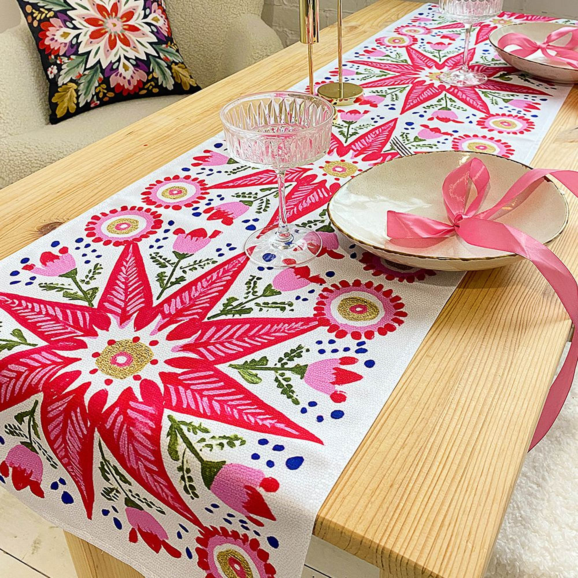 Дорожка на стол Рождественское настроение