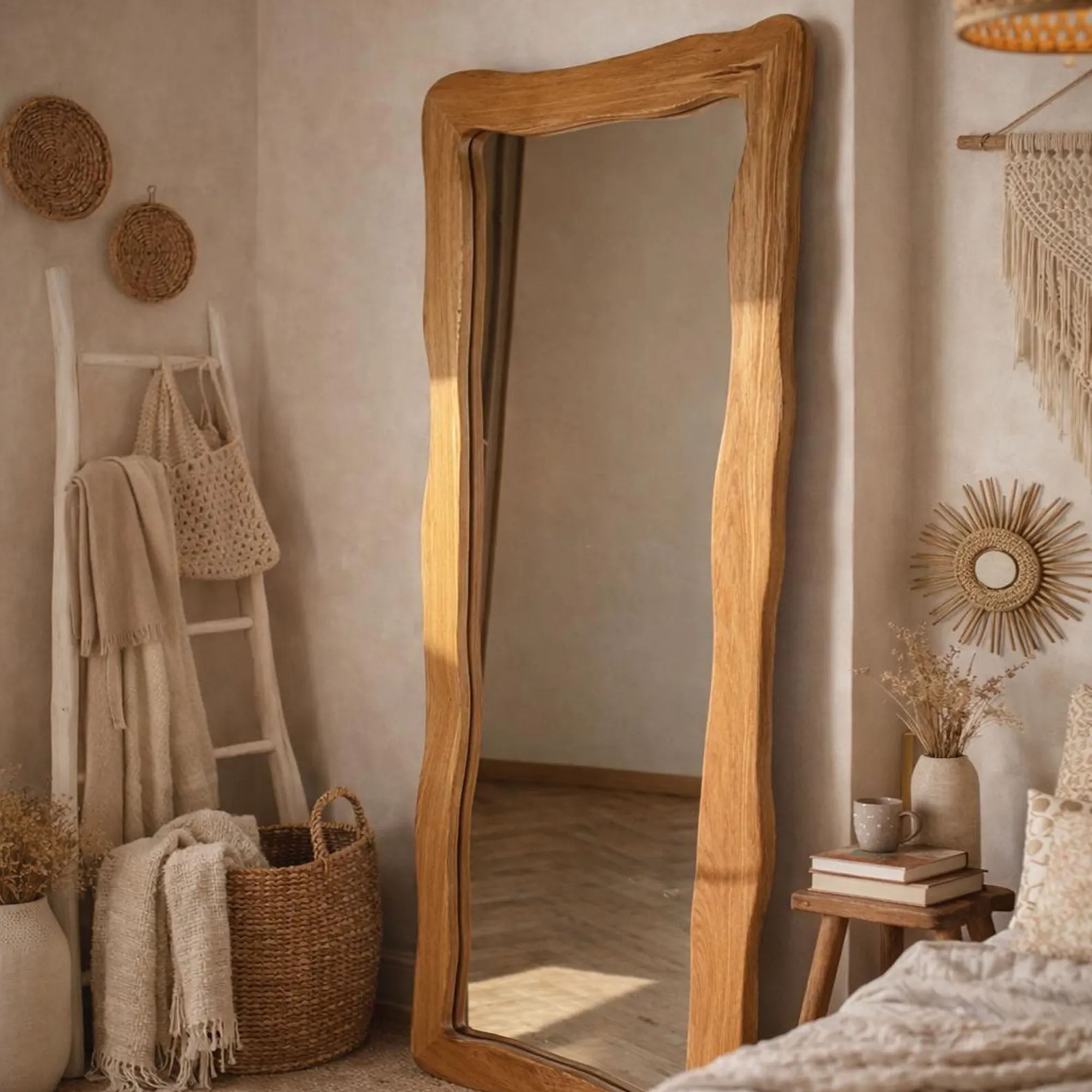 Дзеркало ростове BERIMOR з натурального дуба