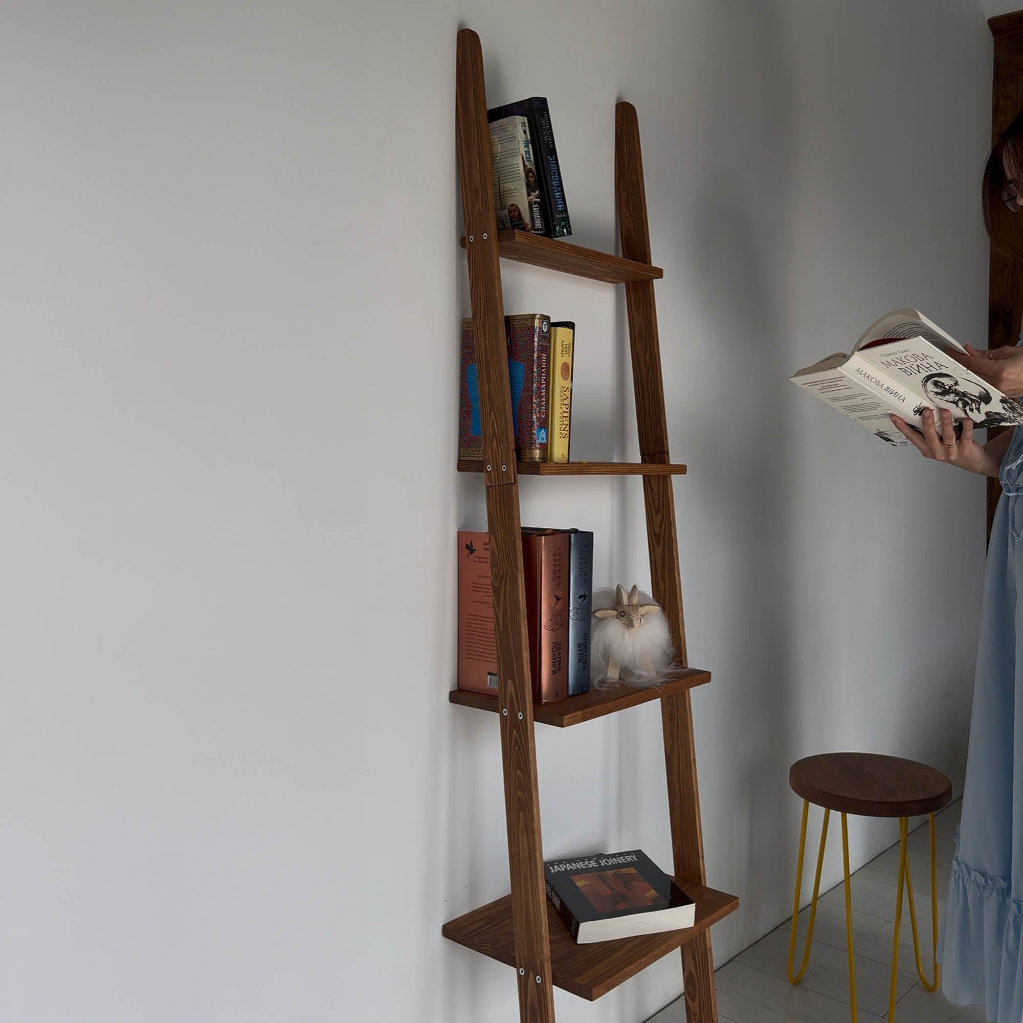 Етажерка AMBRA, на 4 полички без бортиків