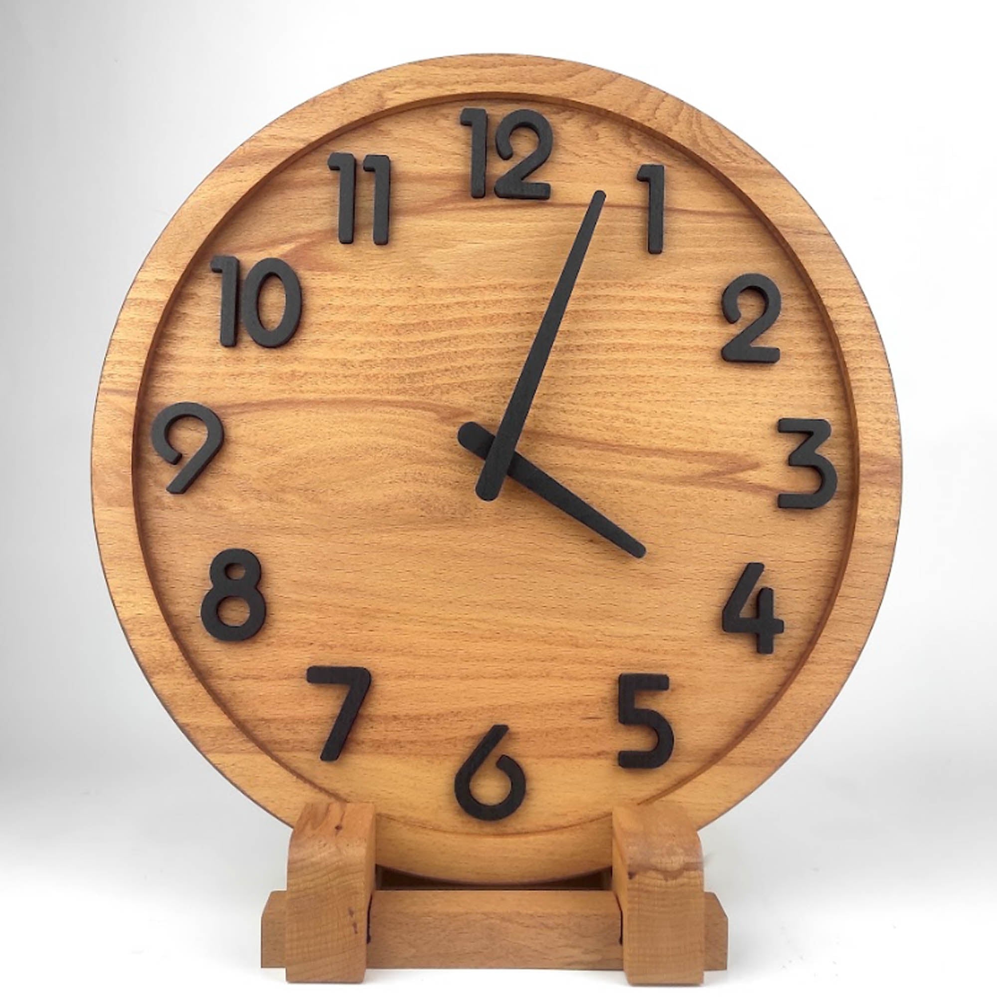 Настінний годинник WOODEN IV з дерева