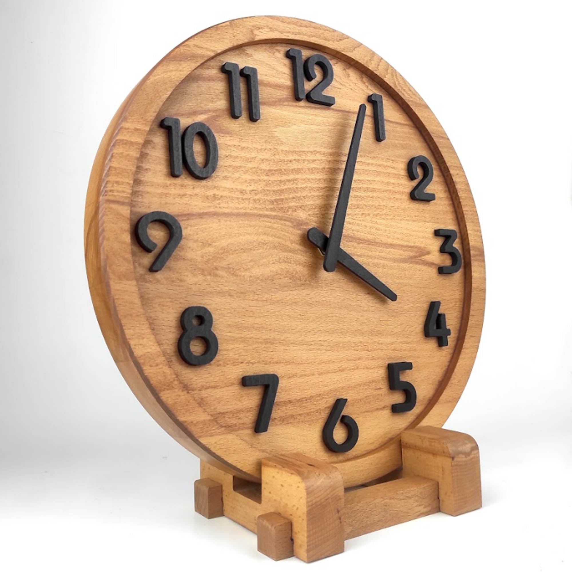 Настінний годинник WOODEN IV з дерева