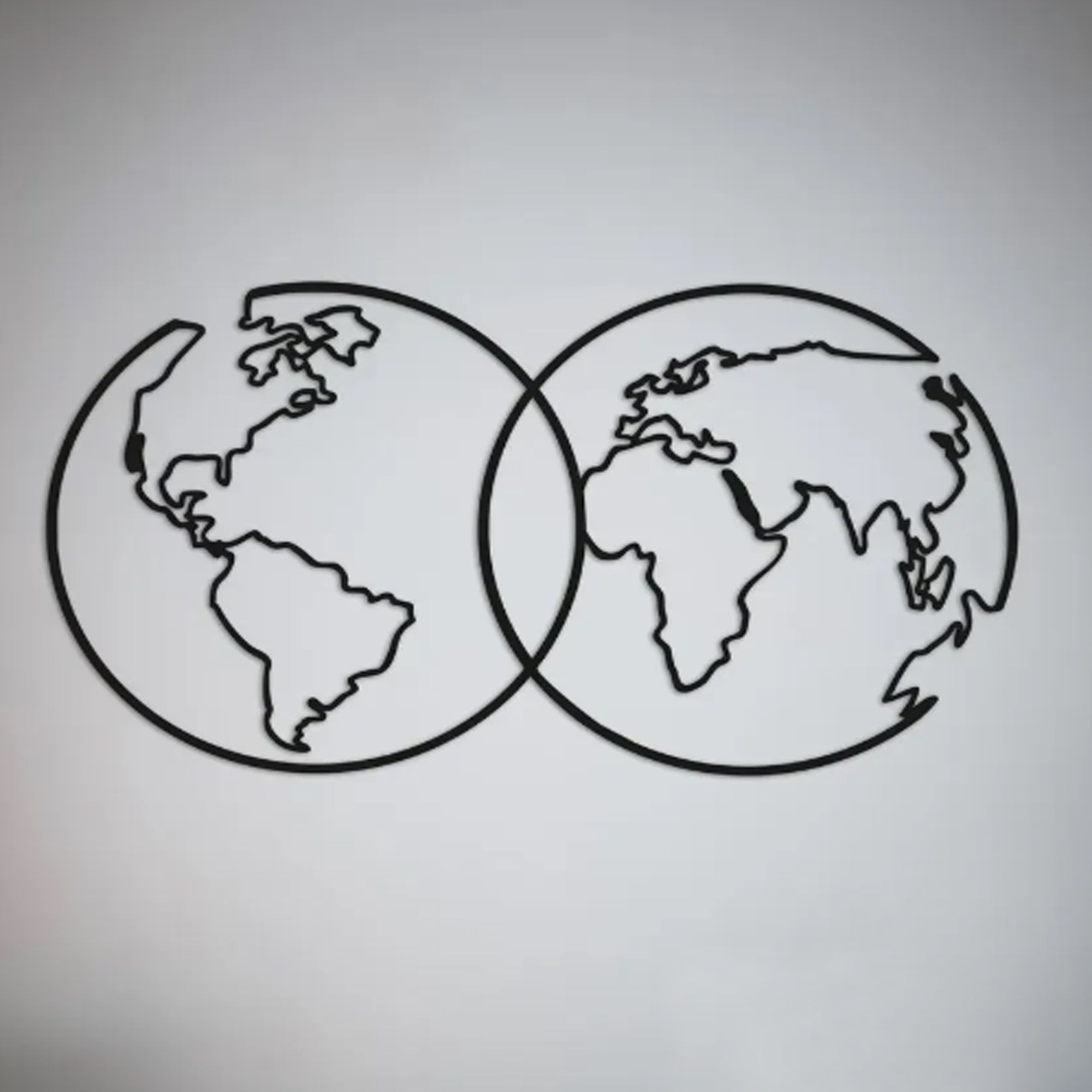 Картина ДВІ ПІВКУЛІ