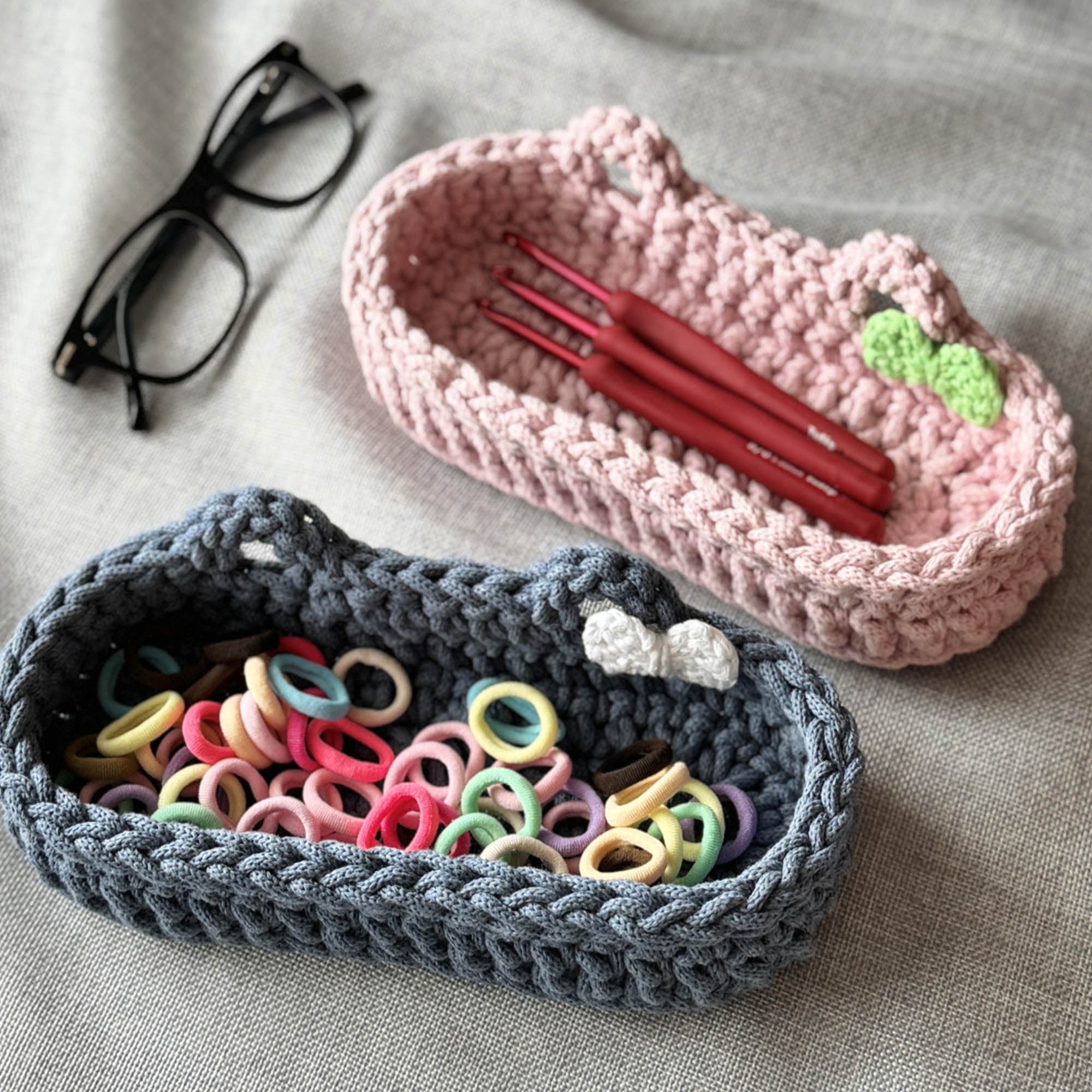 Корзина окулярница, хлопок