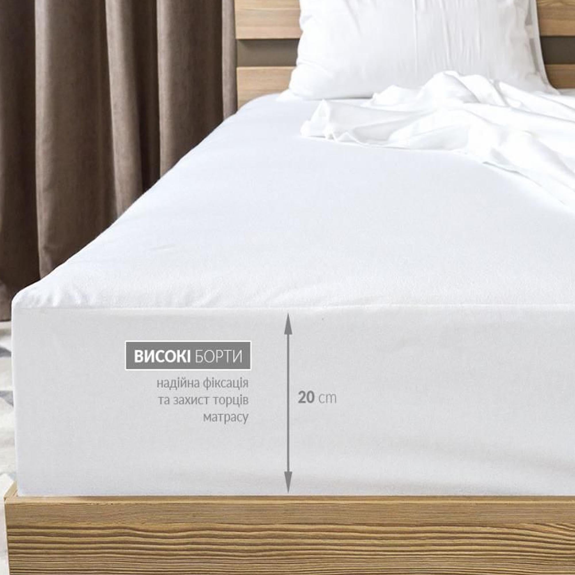 Наматрацник AQUA STOP з резинкою по периметру