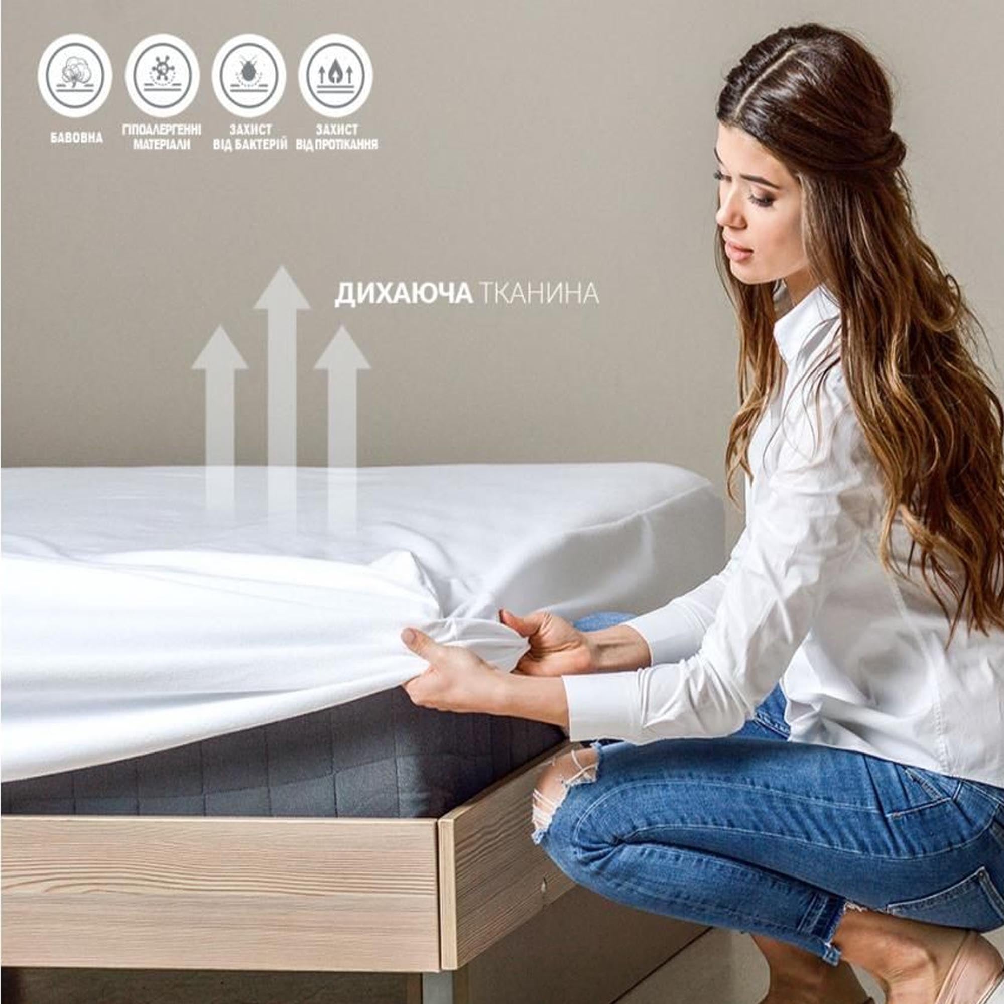 Наматрацник AQUA STOP з резинкою по периметру