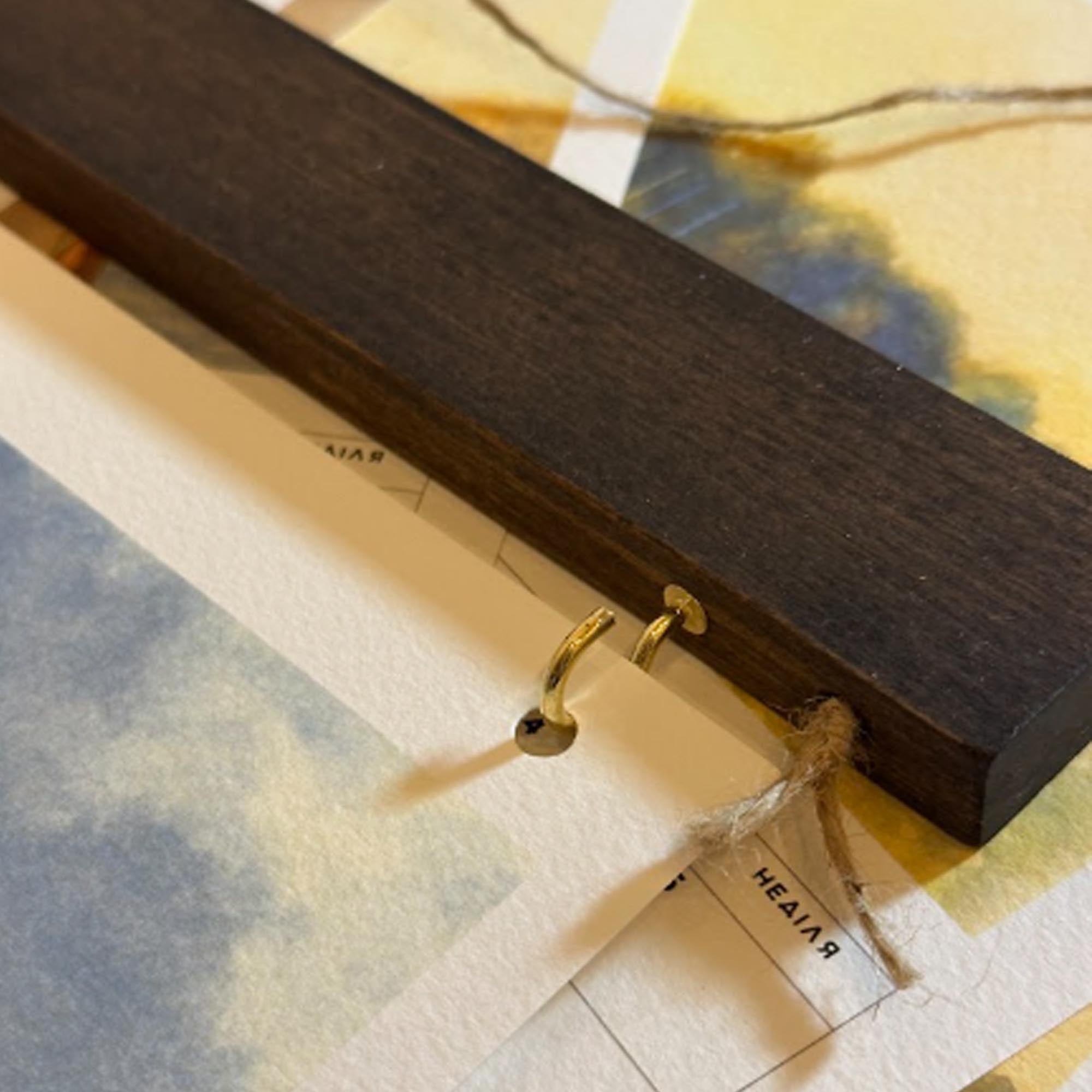 Настінний календар 18 х 25 см з дерева