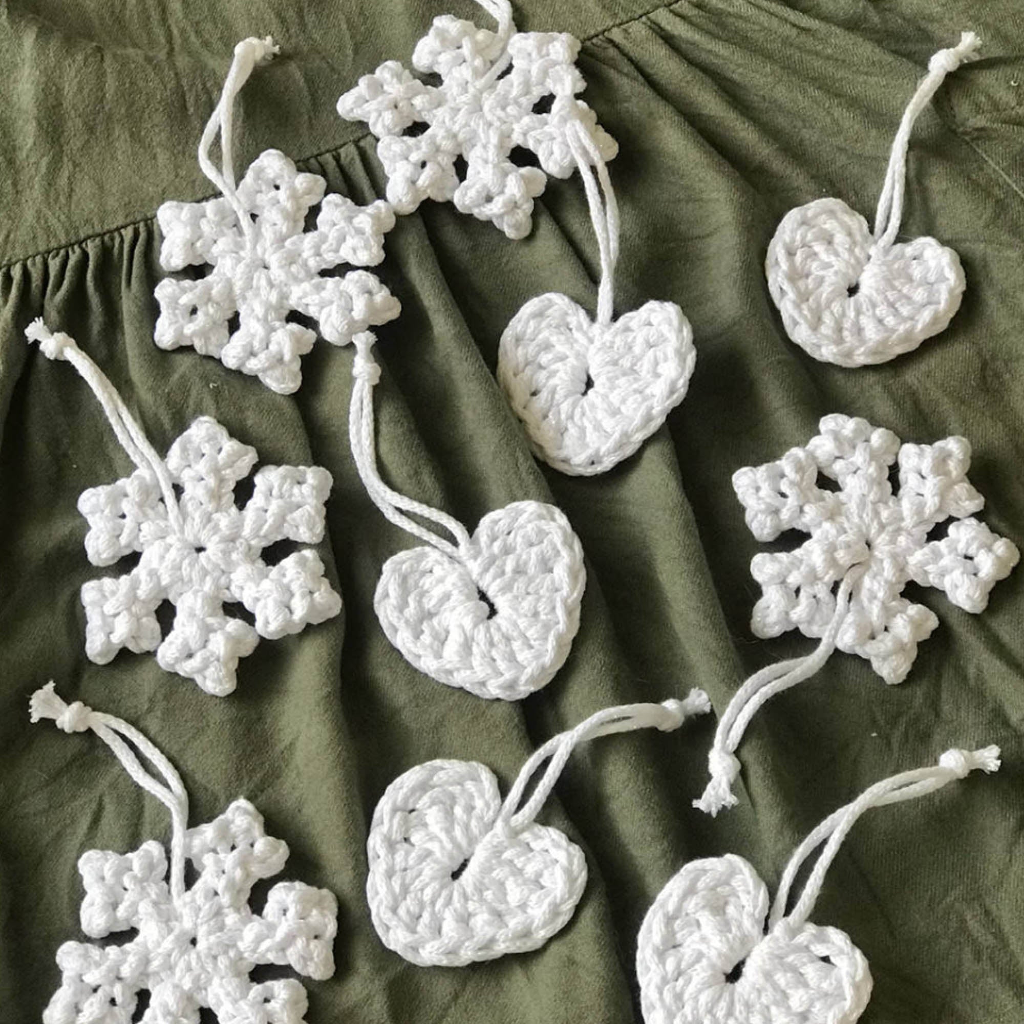 Новогодний декор, 10 шт, белый