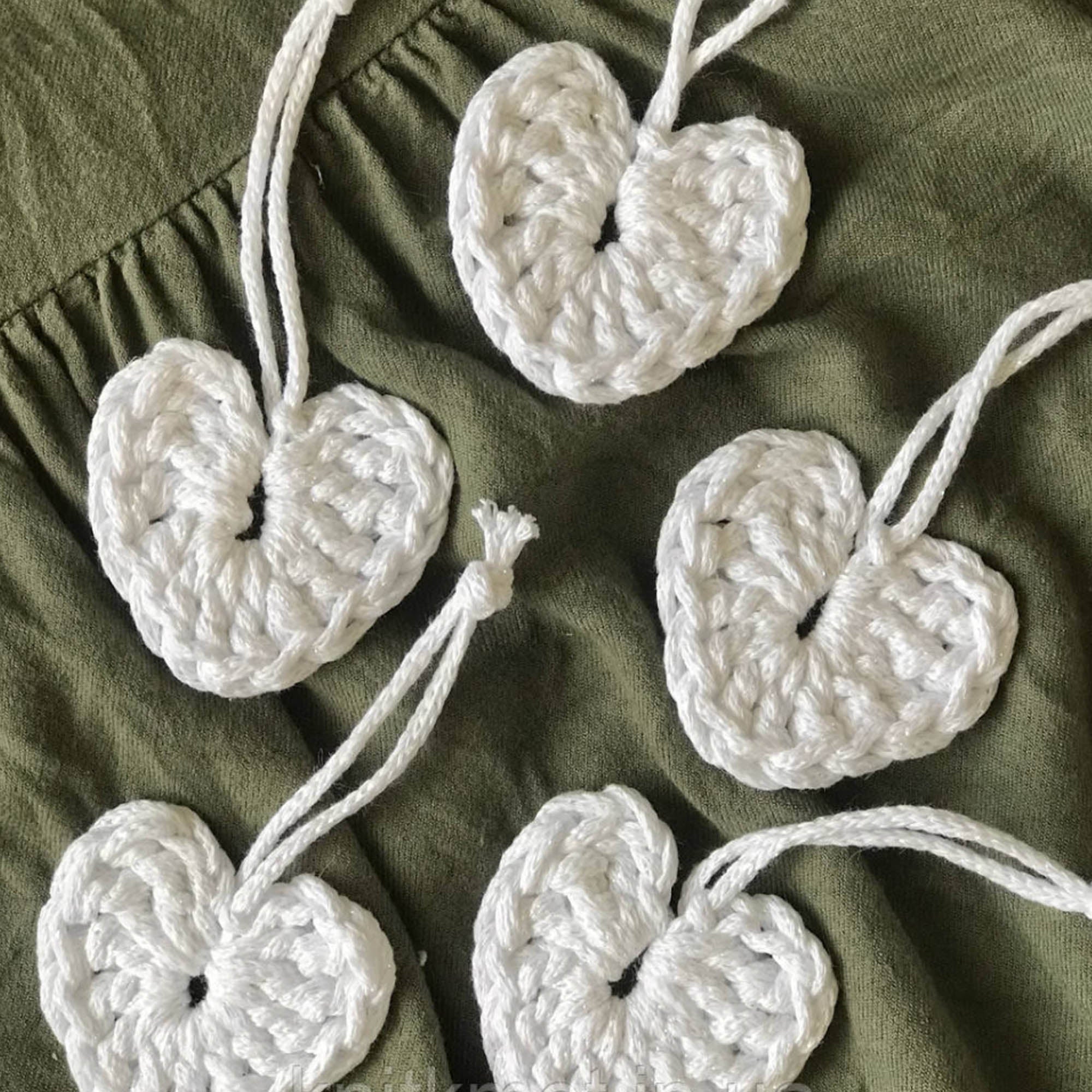 Новогодний декор, 10 шт, белый