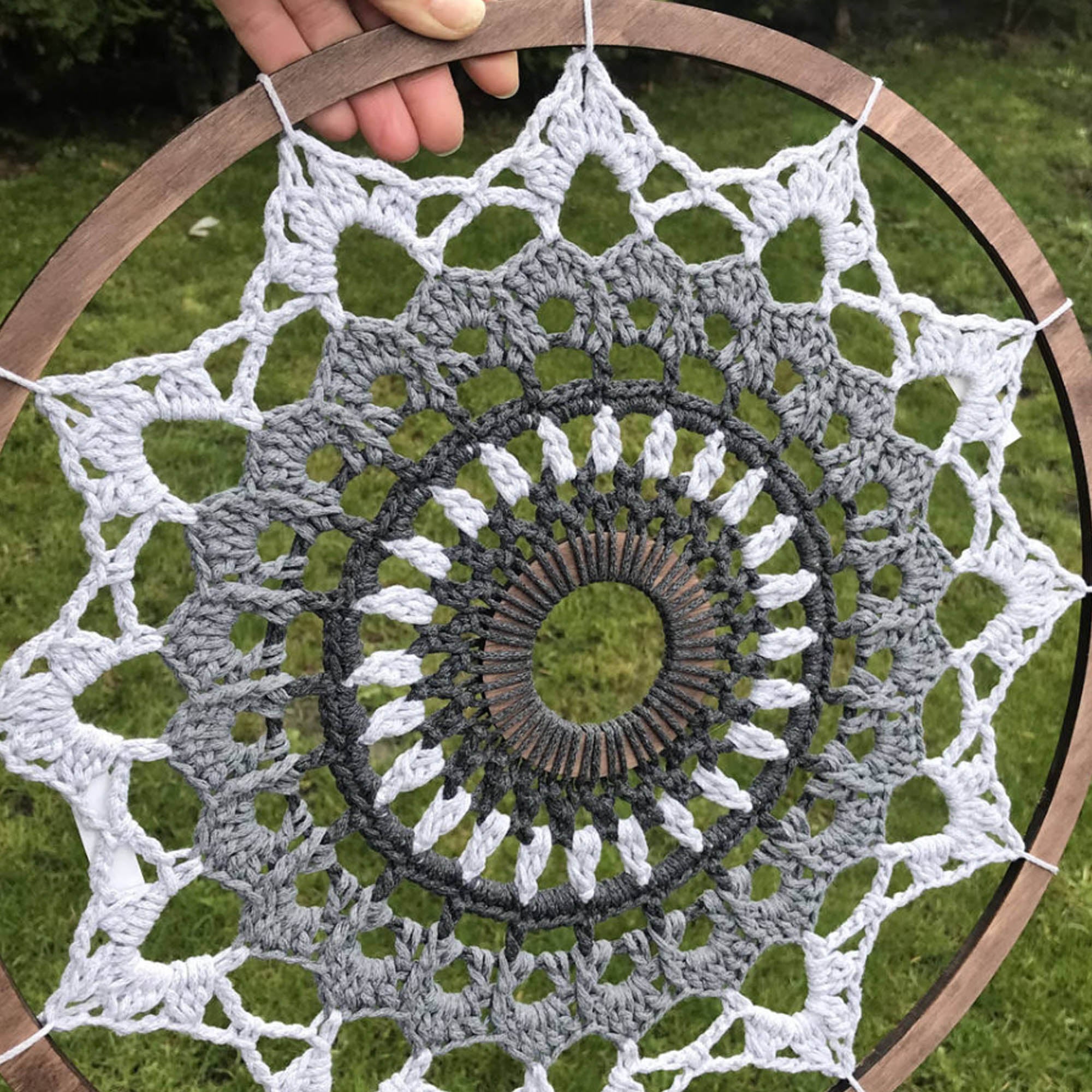 Панно ГАРМОНІЯ 41 см, сірий