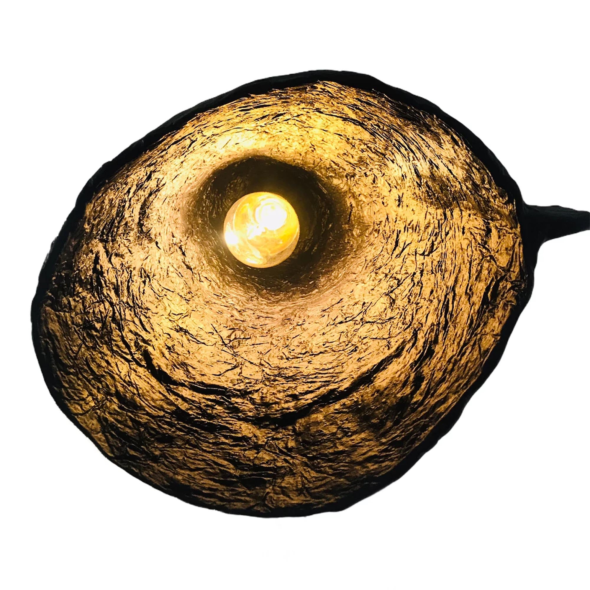 Подвесной светильник 35 х 45 см из усиленного папье-маше