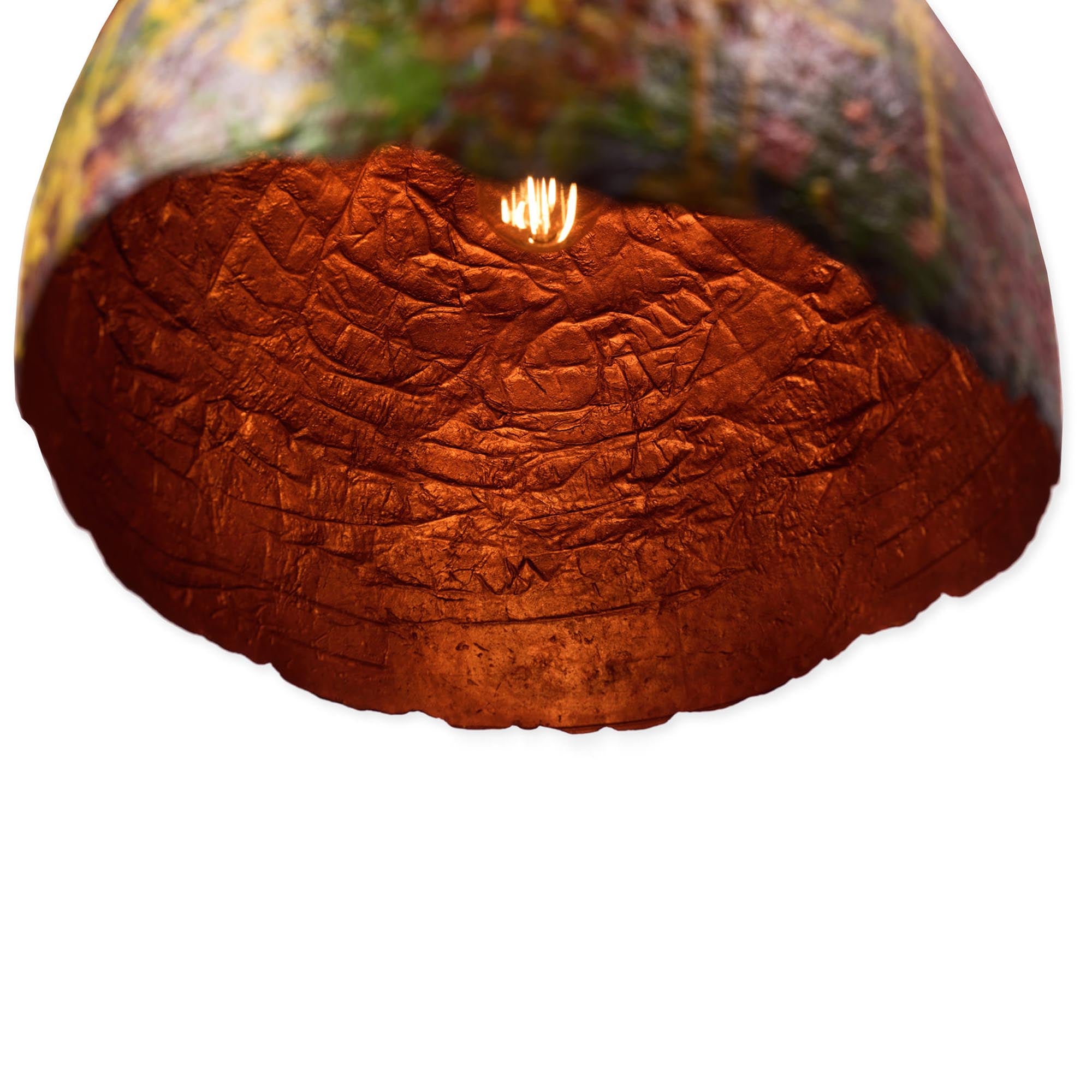 Подвесной светильник БАРВИ из усиленного папье-маше
