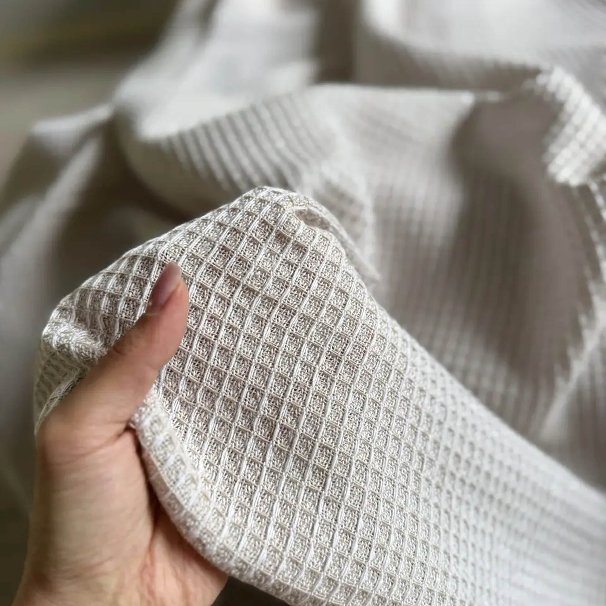 Плед бавовняний BELGIUM, бежевий