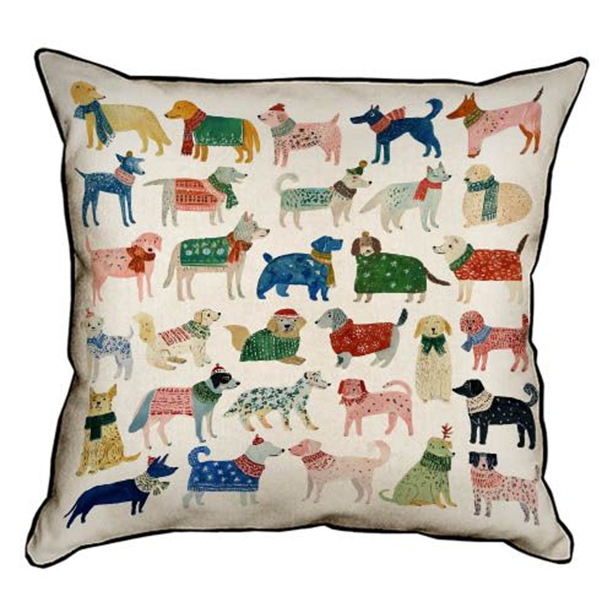 Подушка декоративна ПЕСИКИ В СВЕТРАХ