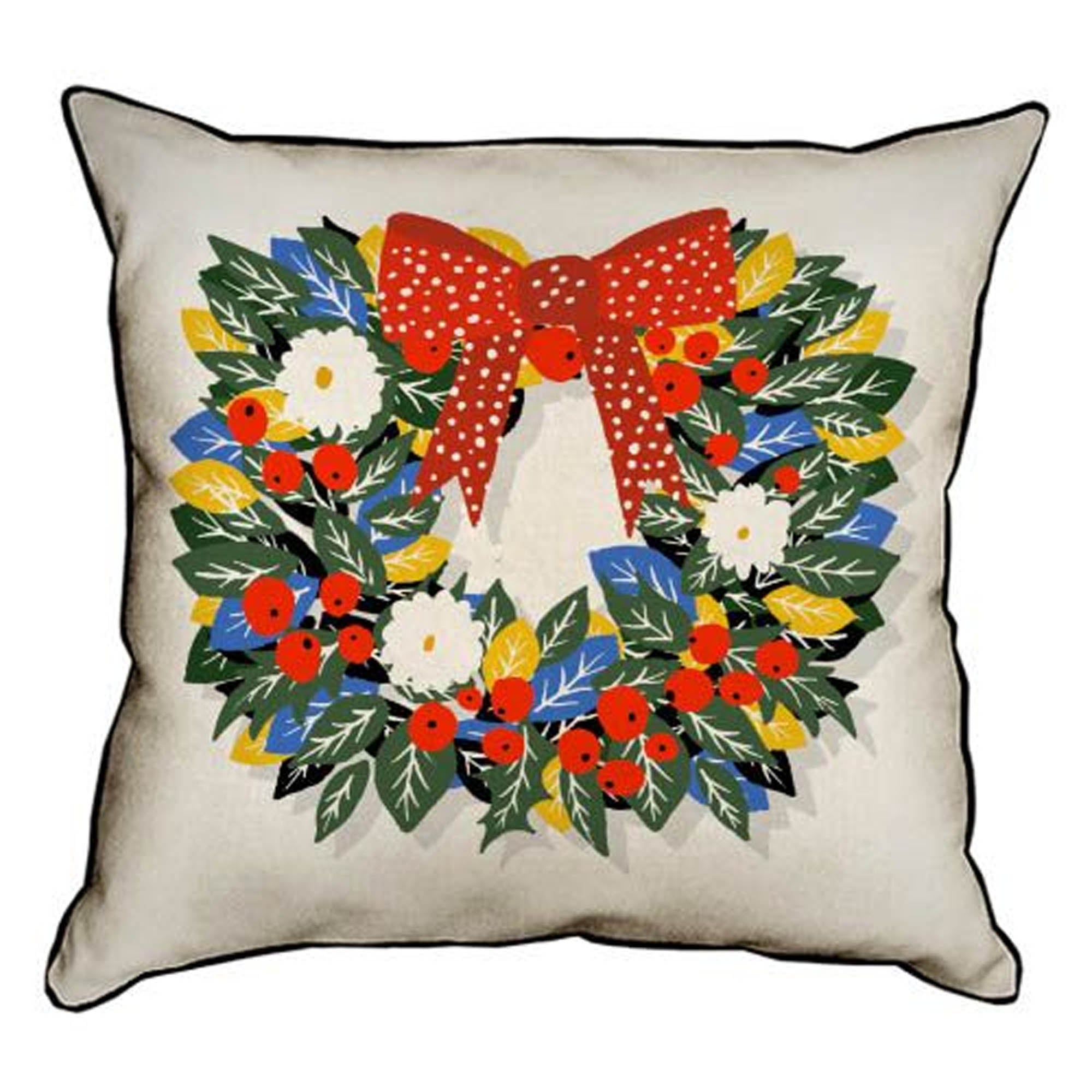 Подушка декоративная РОЖДЕСТВЕНСКИЙ ВЕНЕЦ