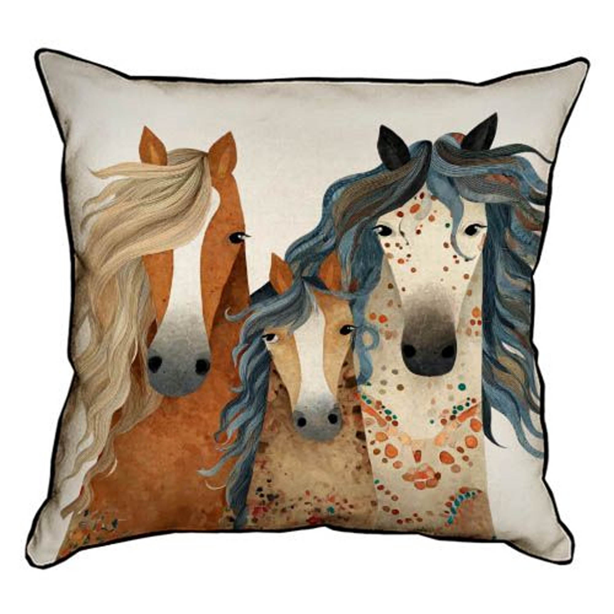 Подушка декоративна ТРІО КОНЕЙ