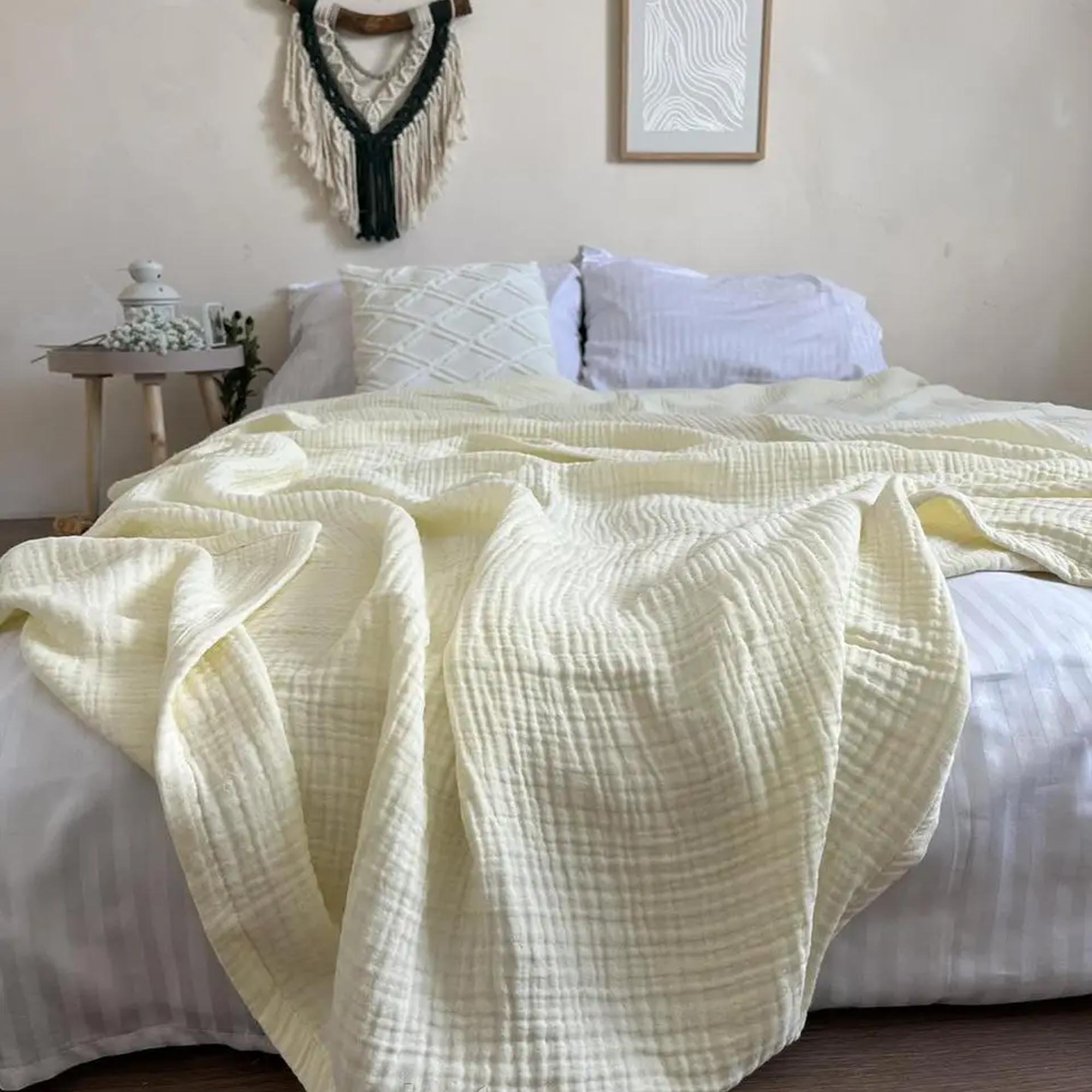 Покривало муслінове HEAVEN, кремовий