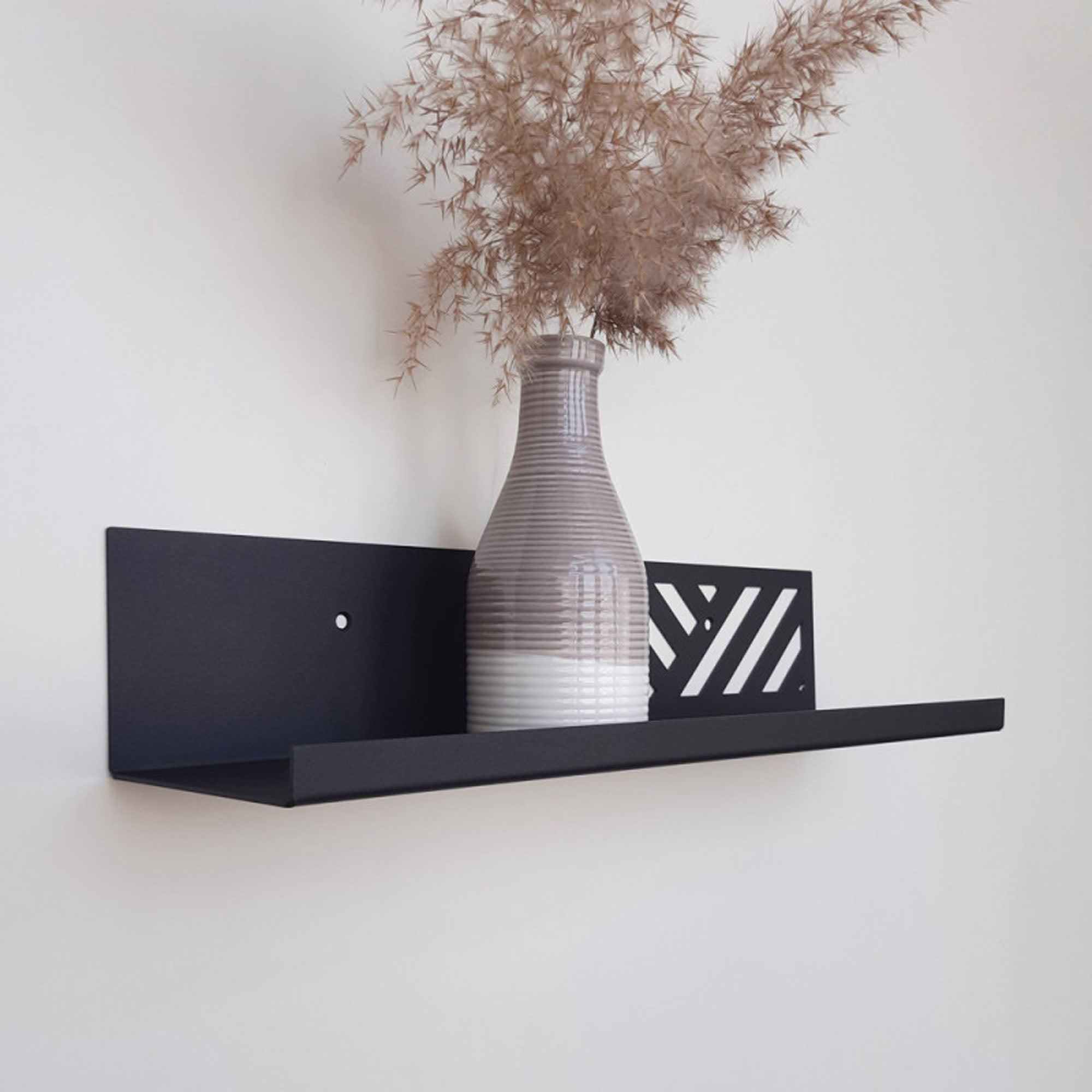 Полка металлическая GLOZIS NORD BLACK 40