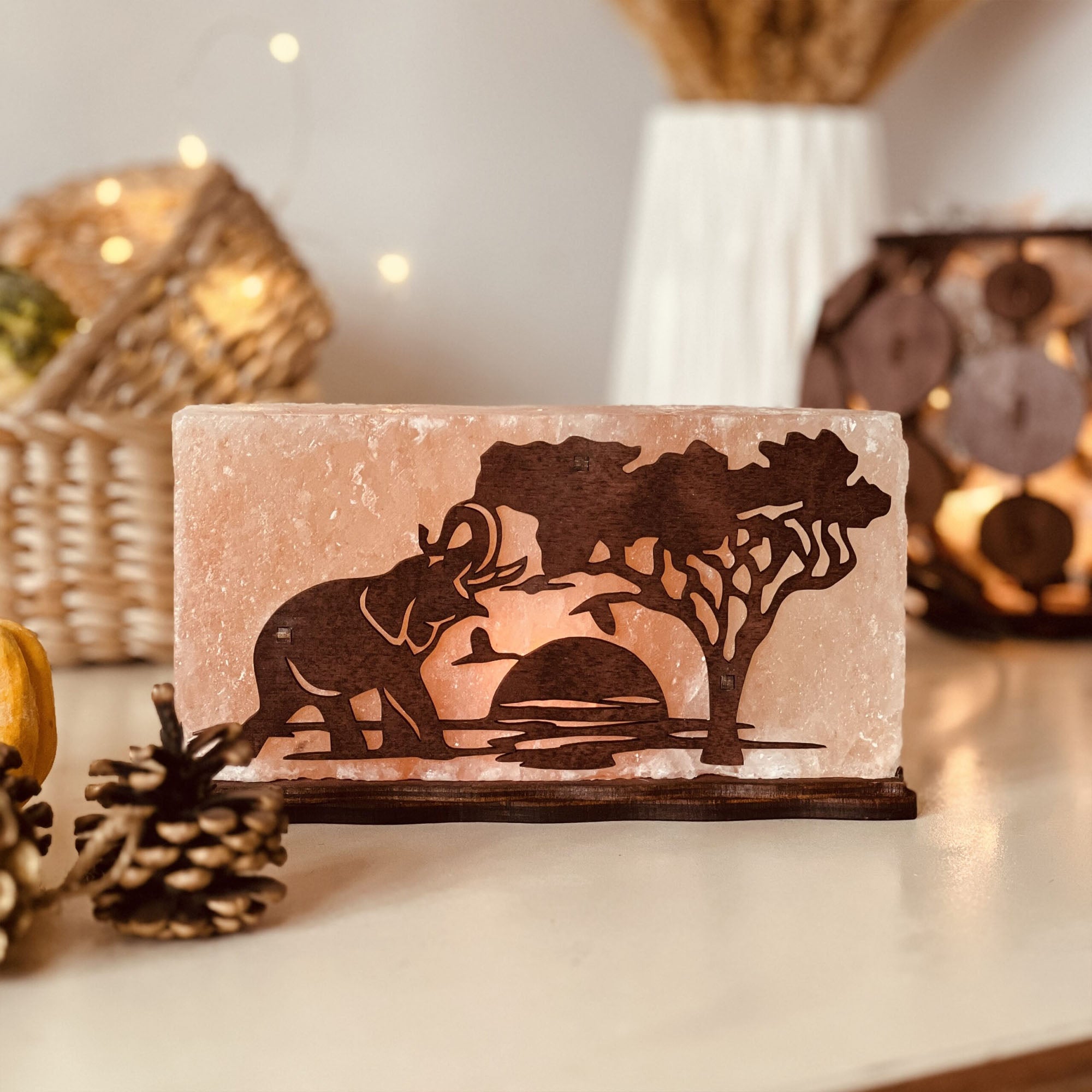 Соляная лампа АФРИКА