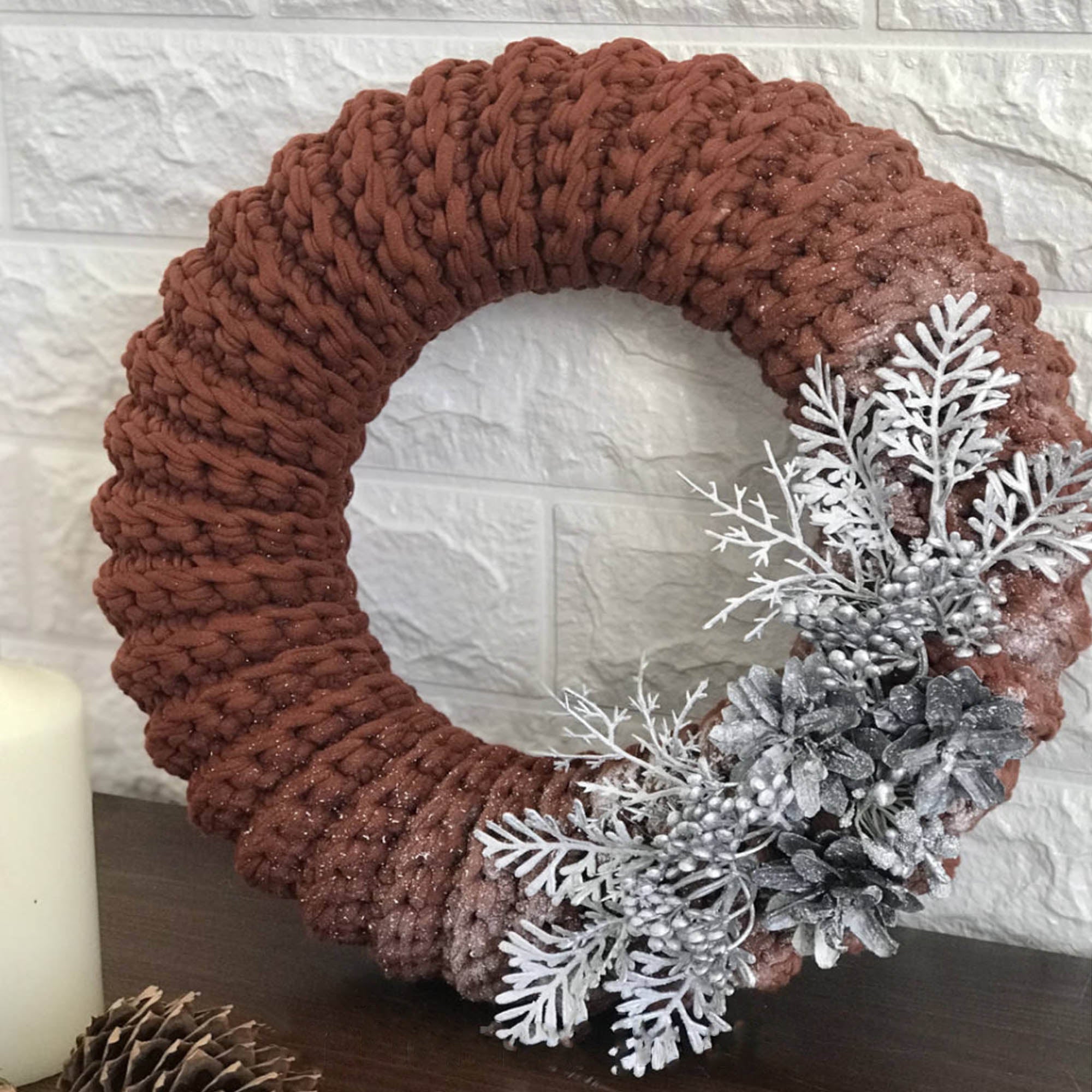 Веночек, новогодний декор