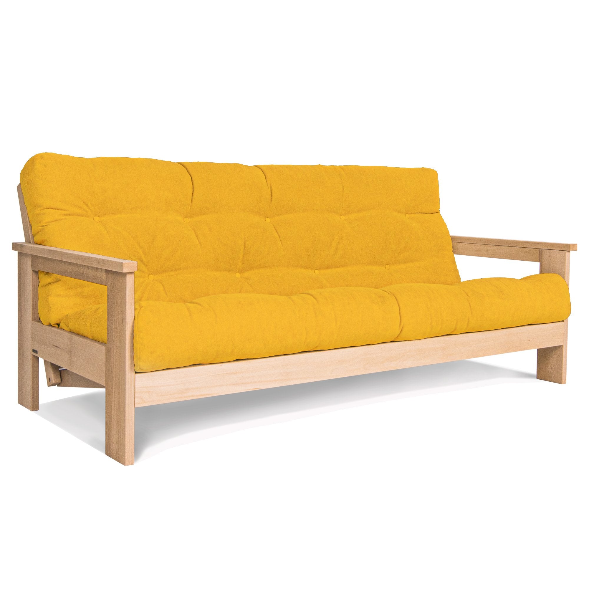 Раскладной диван-футон MEXICO, бук натурального цвета