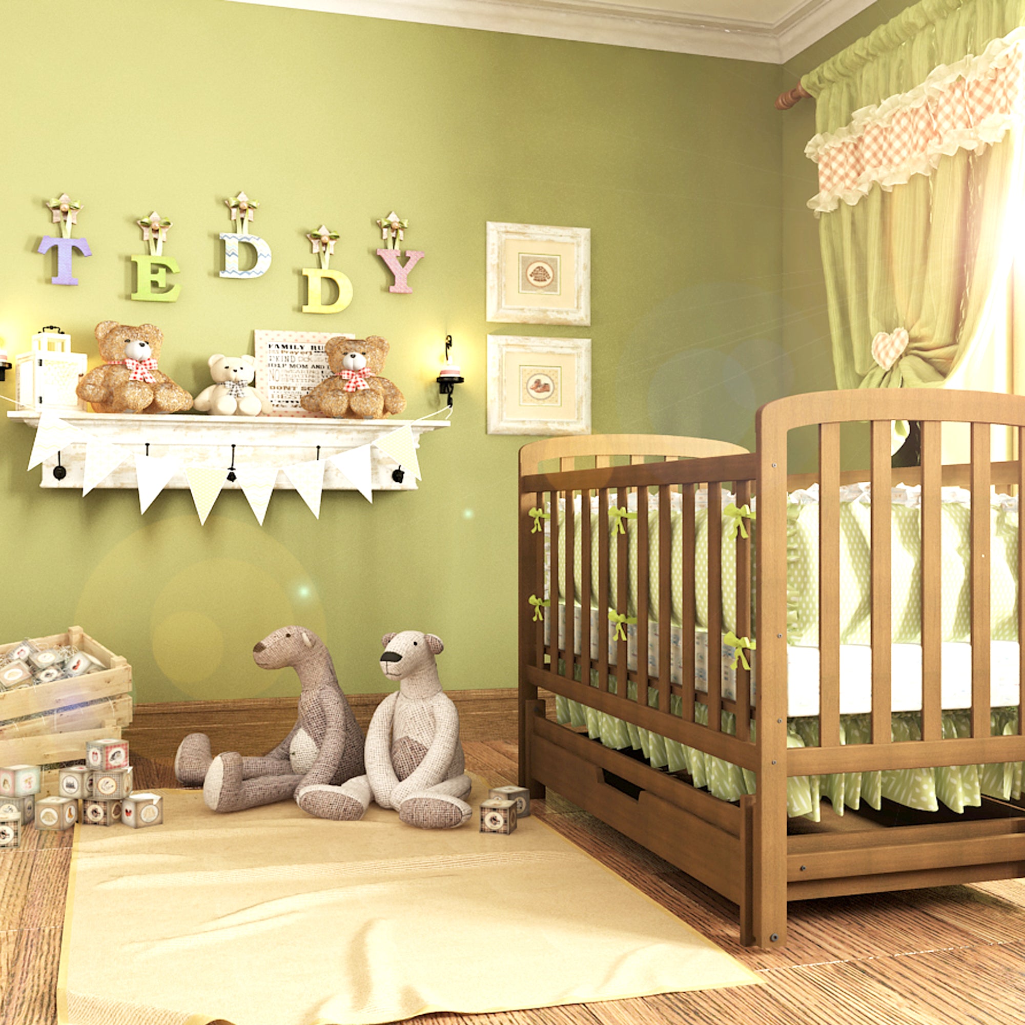 Кроватка для младенцев TEDDY